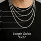 14k Rose Gold plated Miami Cuban Link SET
