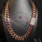 MIAMI CUBAN LINK ROSE GOLD PLATED CHAIN